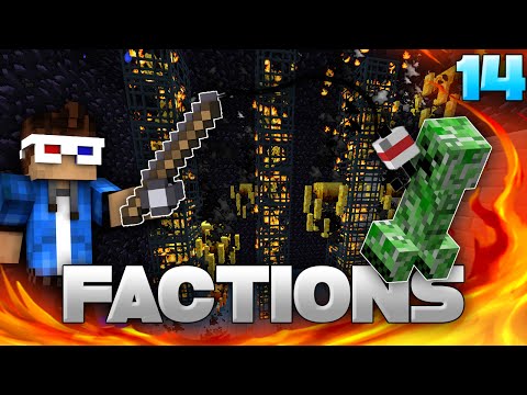 OP FISHING ROD STRATEGY RAIDS TIER 3 BLAZE SPAWNER BASE! (TheArchon Cyan-X Factions #14!)