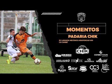 Momentos chik - EC Laranja Mecânica Arapongas 4x0 CA Cambé - 6ª Rodada da 3ª Divisão Paranaense