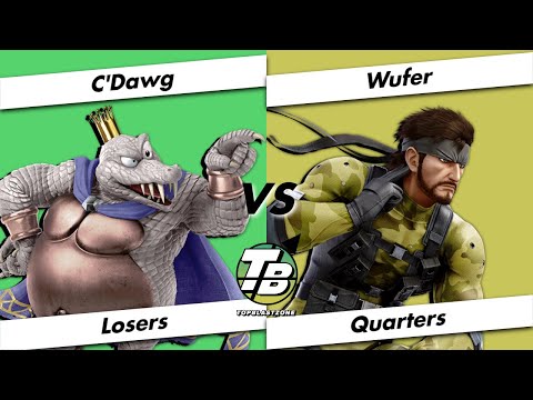 Top Blastzone Losers Quarters - Regal | C'Dawg (King K. Rool) Vs. BIG | Wufer (Snake) - SSBU