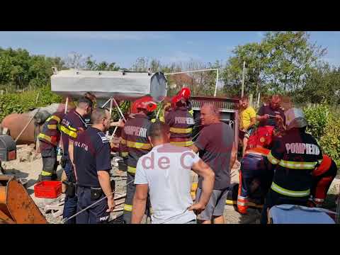 Un bărbat a căzut în fântână la Valea Dacilor! Intervine elicopterul