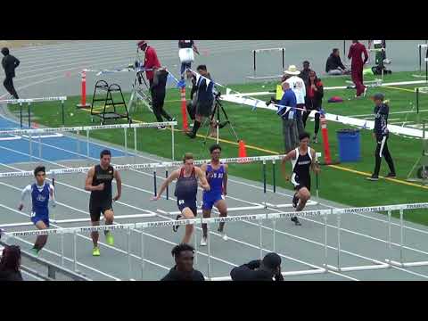 A Lotfy - VarB 110m Hurdles at CIF-SS D1 Prelims 5-12-18
