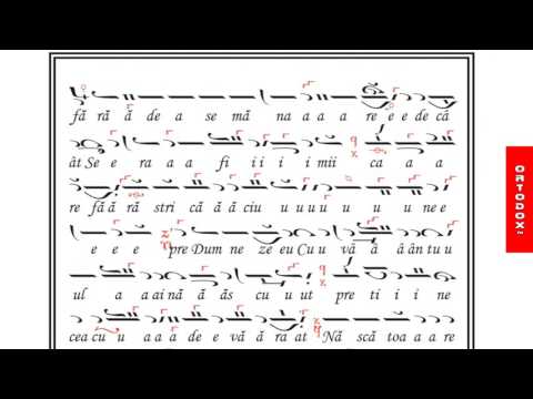 Nectarie Protopsaltul - Axion, glas 5