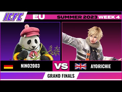 Nino2003 (Panda) vs. AyoRichie (Leo) -  ICFC TEKKEN7 EU: Summer 2023 - Week 4 Grand Final