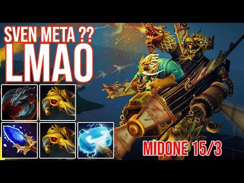 MidOne Gyro Destroying Sven META Wannabe.