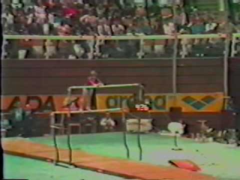 Astrid Heese 1983 Worlds Optionals Bars