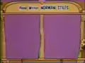 Sesame Street Credits 1994 For Darius Johnson SpongebobAndOtherShowsFan2005
