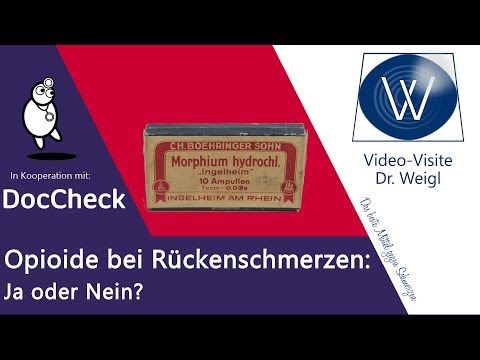 Großer Irrtum: Opioide (Fentanyl, Tilidin Oxycodon) helfen kaum bei Rückenschmerzen - DocCheck #4