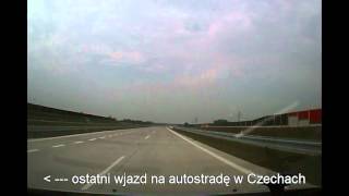 preview picture of video 'autostrada D1 odcinek granica państwa - Bohumin'