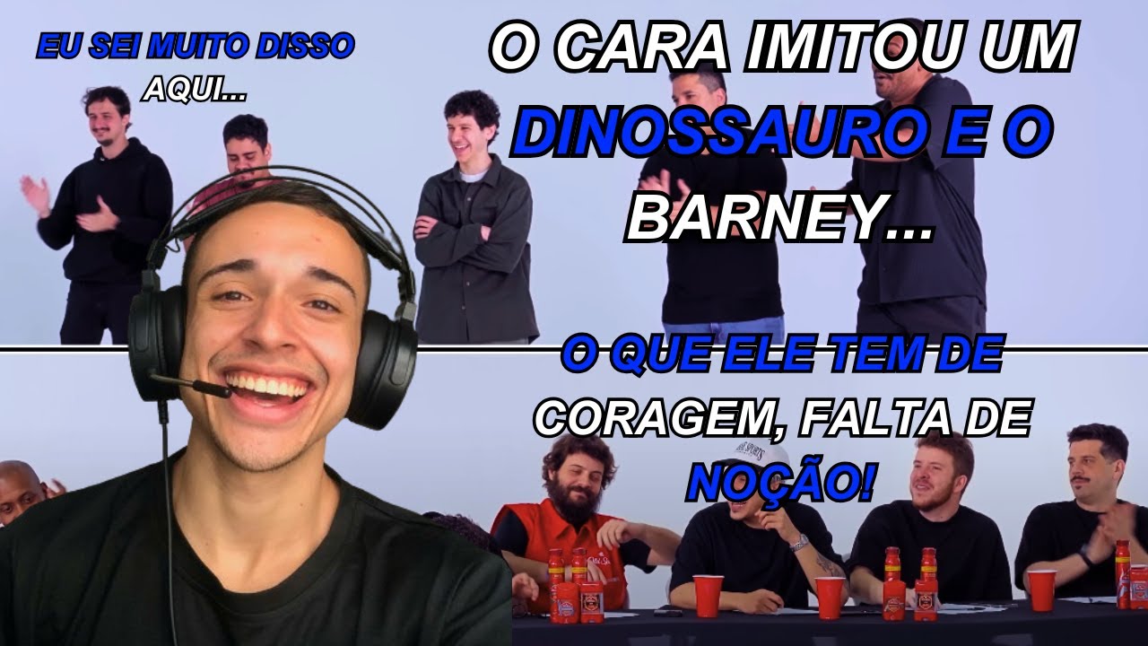 BRENNIN REAGE: QUEM É COMEDIANTE? - AQUELES CARAS | Cortes Brennin