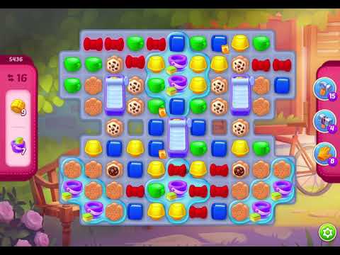 HomeScapes Level 5436 no boosters (16 moves)