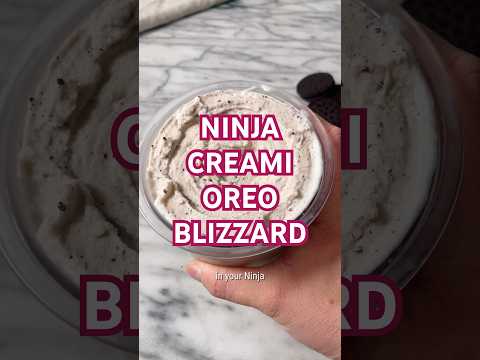NINJA CREAMI OREO BLIZZARD 🍦