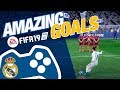 AMAZING Real Madrid goals on FIFA 19!