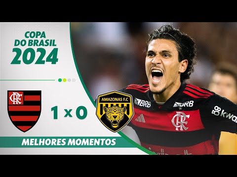 Gols e lances de Flamengo x Amazonas