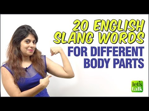 体の部位別スラングを学ぶ｜インフォーマルな英語スピーキング練習法 (Learn English Slang Words & Phrases for Different Body Parts | Informal English Speaking Practice)