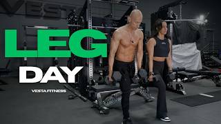 Home Gym Leg Day  | Full Workout Routine