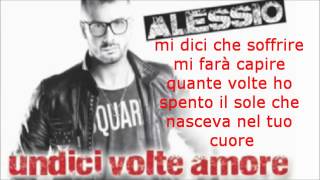 Alessio - Mentre ti sto perdendo + Testo