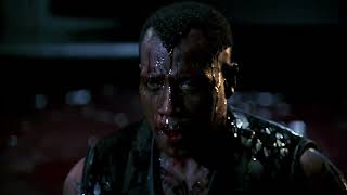 Blade rises from the pool of blood and splits Reinhardt in half 4k Scene