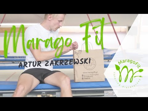 Ambasador Marago Fit Catering - Akrobata Artur Zakrzewski