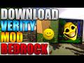 How To Download Verity Mod In Minecraft Bedrock Minecraft Verity Mod Easy Guide 2026