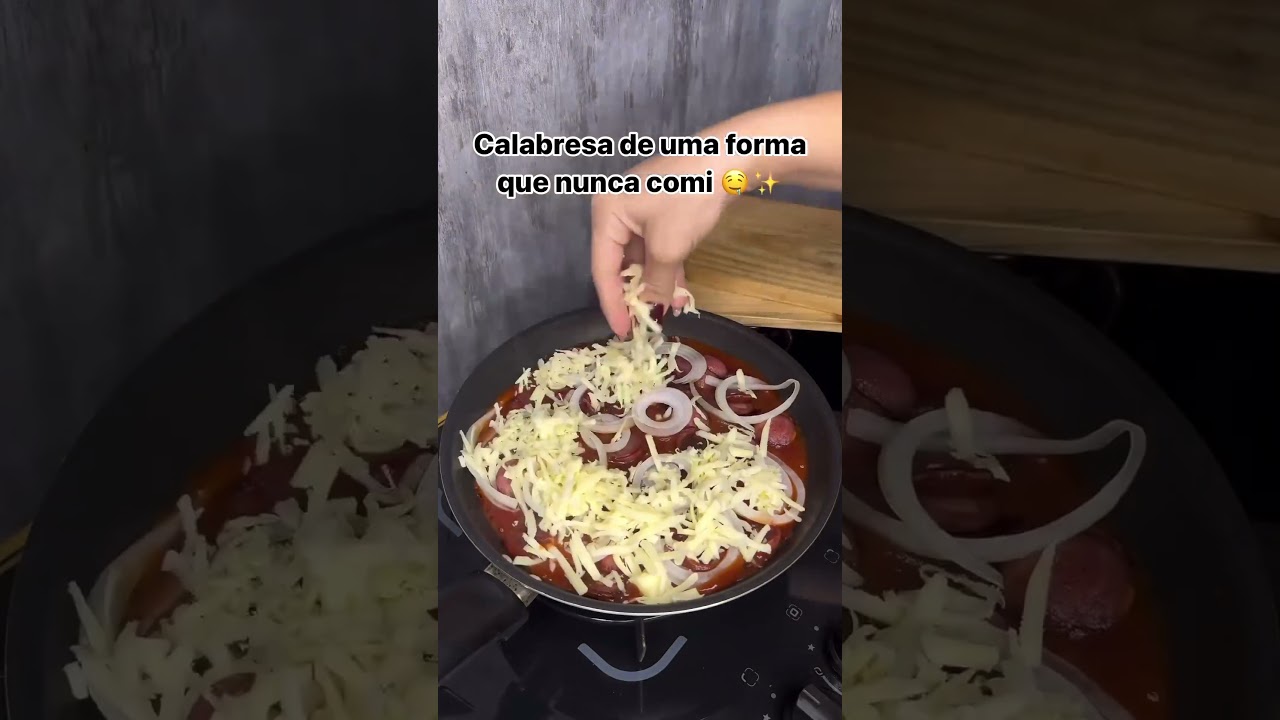 A melhor forma de comer calabresa. #calabresa #receitas #videosvirais