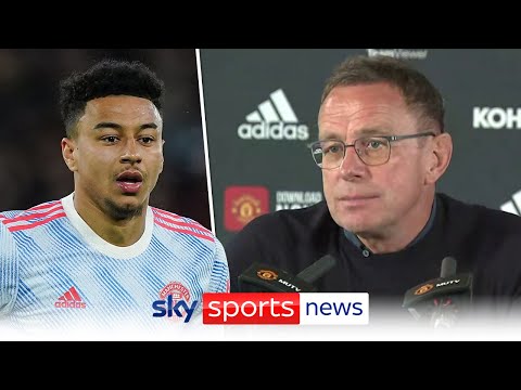 Ralf Rangnick responds to criticism from Jesse Lingard's brother over Old Trafford omission