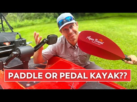 Pedal Kayak vs Paddle Kayak??  How to Choose?