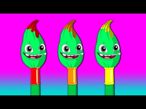 Learn Magic Colors and Number with Groovy The Martian educational cartoons for kids & Nursery Rhyme