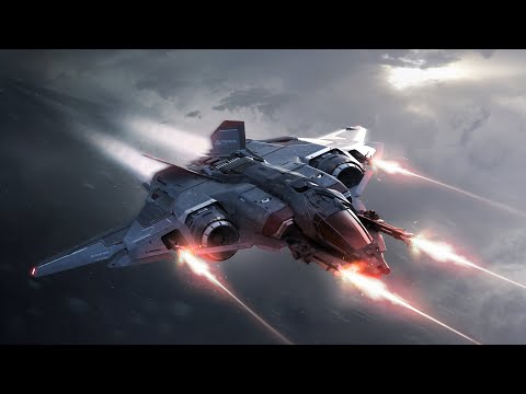 Sabre vs Vanguard Harbinger PvP in Star Citizen in a Battle of the Aegis - Pun Intended
