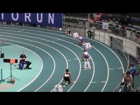 200m kobiet bieg 8 - Toruń 2.02.2019