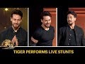 Tiger Shroff Performs Live Stunts | Umang 2020