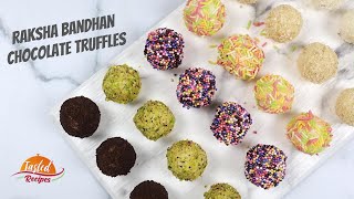 Raksha Bandhan Chocolate | No Bake Rakhi Sweets by TastedRecipes