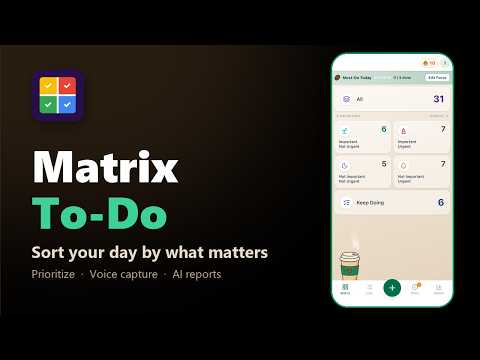 Matrix To-Do: AI Task Planner video thumbnail