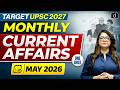Monthly Current Affairs May 2026 UPSC 2027 Important Current Affairs Drishti IAS English