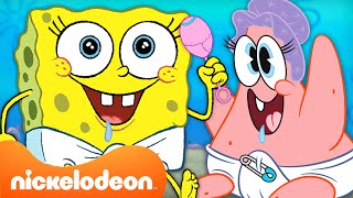 Download lagu SpongeBob | Tiap Bayi yang PERNAH ada! 🍼 | Nickelodeon Bahasa mp3