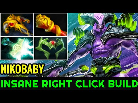 Nikobaby [Faceless Void] Brutal Damage Insane Right Click Build 7.22 Dota 2