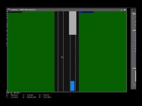 oncoming trains - a balanced ternary video game for SBTCVM.