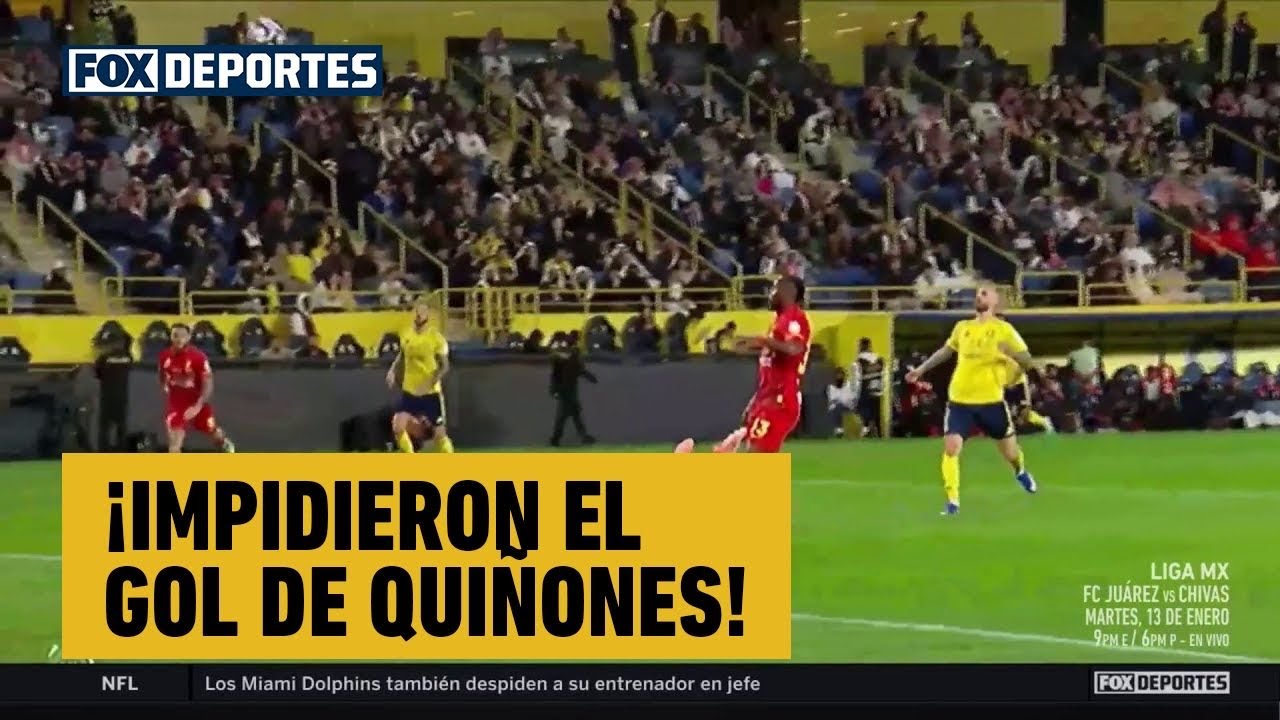 😳⚽️ ¡IMPIDIERON EL GOL DE QUIÑONES! | Al-Nassr 0-0 Al-Qadsiah | Saudi Pro League | Jornada 14