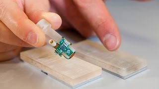 Amputee Feels Texture with a Bionic Fingertip