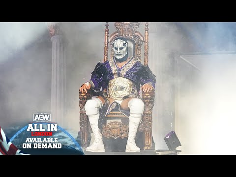 AEW World Champion MJF's Main Event Entrance at Wembley Stadium | AEW All In London 8/27/23