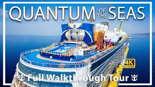 Quantum of the seas | Full Walkthrough Ship Tour & Review | Ultra 4 Royal Caribbean Cruises