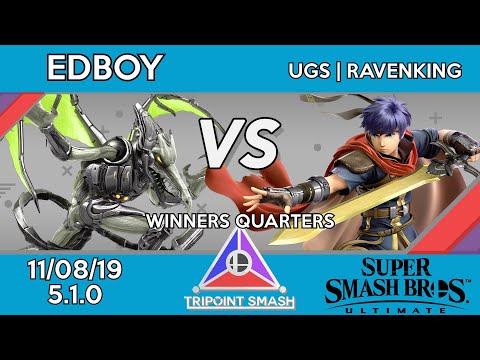 Tripoint Smash 85 - Winners Quarters - Edboy(Ridley) Vs. UGS | Ravenking(Ike)