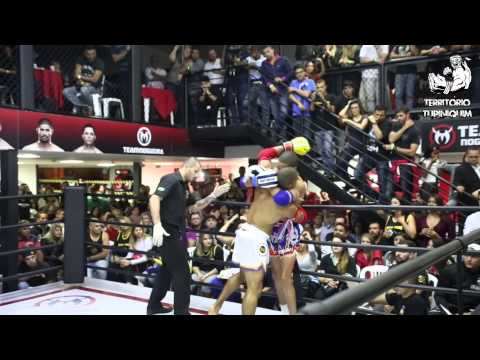 Moises vs Leonardo - I Circuito de Muay Thai Team Nogueira BH
