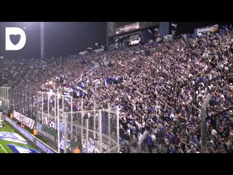 "Inicial 2012 . Así se grito el 2do gol vs River . Hinchada" Barra: La Pandilla de Liniers &bull; Club: Vélez Sarsfield