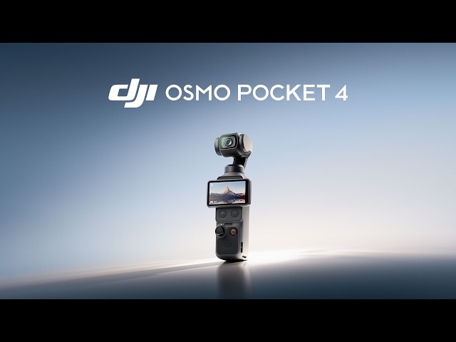 Vidéo DJI OSMO POCKET 4 STANDARD COMBO