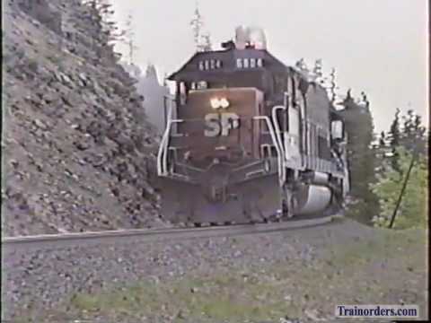 Classic Railroad Series 659 - Southern Pacific at Tunnel 11 Cascades May 16, 1992