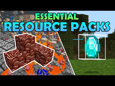 ESSENTIAL RESOURCE Packs for MCPE gives you an Advantage!