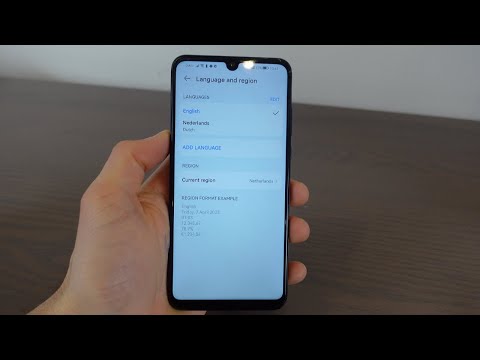 How To Change Language on Huawei P30 Lite