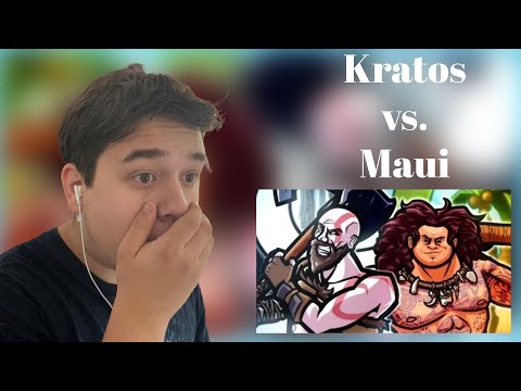 ONE OF THE GREATEST!?! | Kratos vs. Maui | RAP BATTLE - Freshy Kanal - Reaction