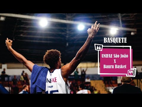 JOGO DE BASQUETE ENTRE UNIFAE X BAURU