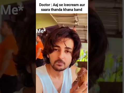 #darshanraval ice-cream 😂😋💙